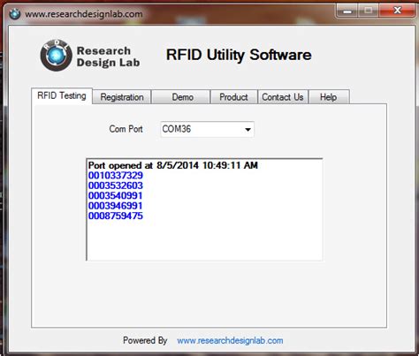 onetak rfid reader software|stid rfid software.